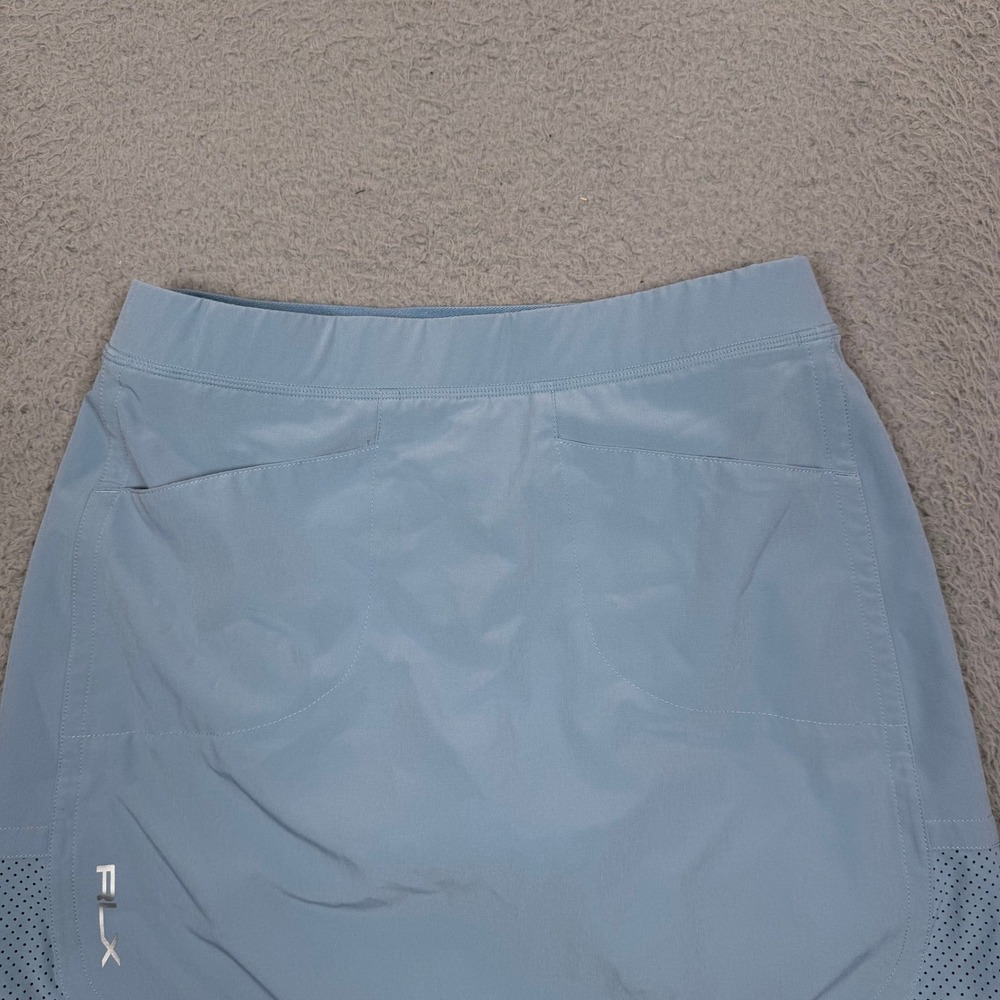 RLX Ralph Lauren Womens Light Blue Perforated Golf Tennis Skort XS RN41381 - Picture 6 of 14